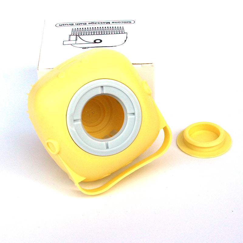 Silicone Dog Bath Massage Gloves Brush Pet Cat Bathroom Cleaning Tool