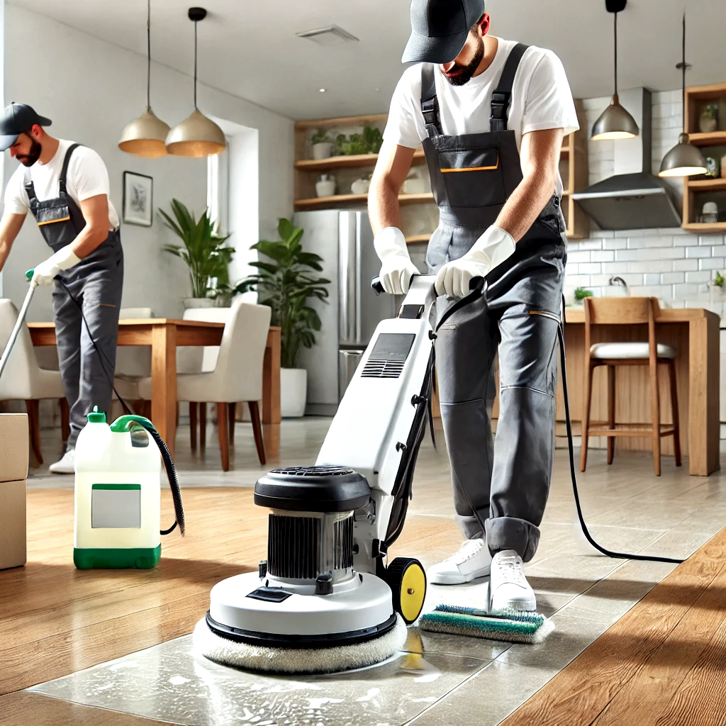 Floor Deep Cleaning